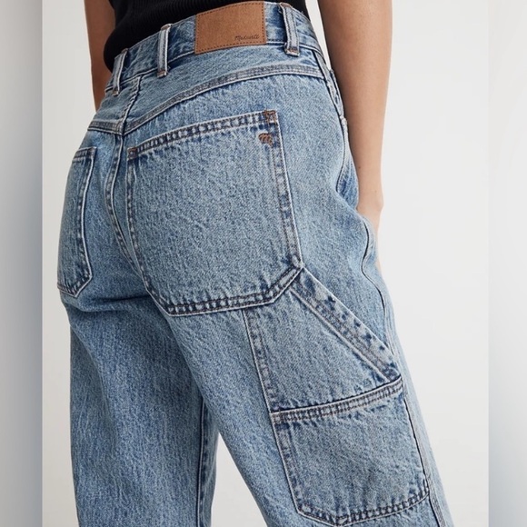 Madewell Low Slung Straight Carpenter Jeans in size 29, EUC, like new - Picture 5 of 16